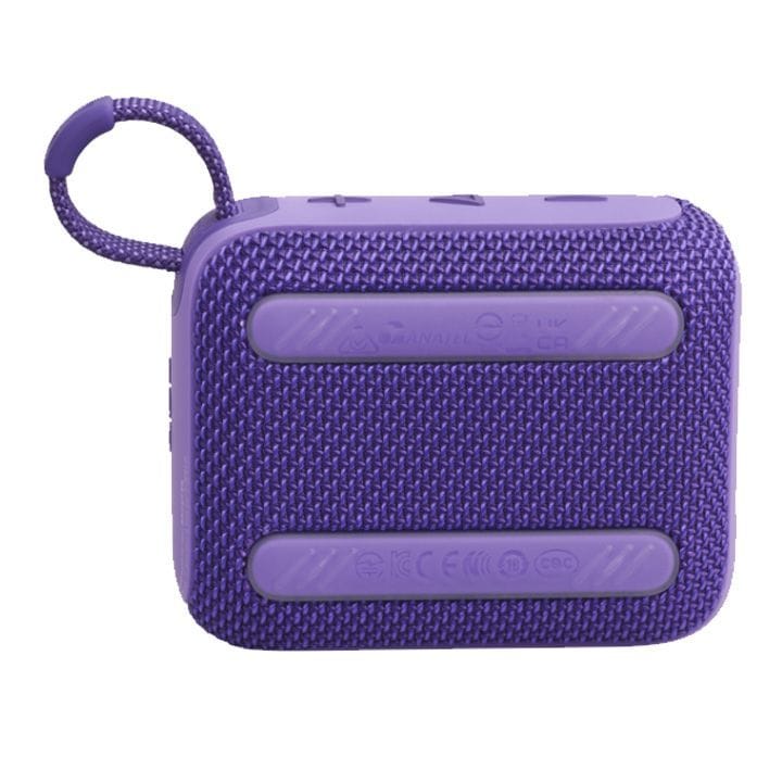 JBL Go 4  Ultra-Portable Bluetooth Speaker, Enjoy Powerful Sound, Compact Design, And Durable Build Perfect For Travel - Purple - Go 4