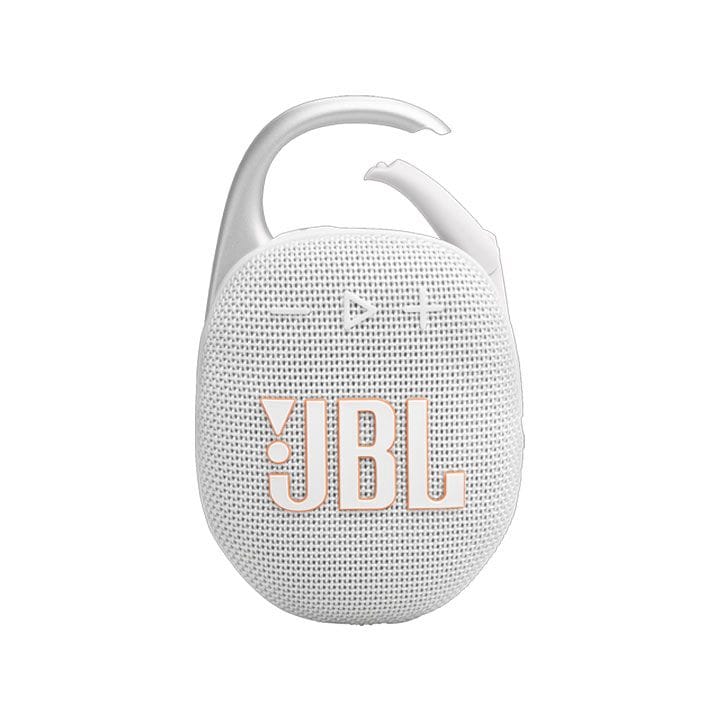 JBL Clip 5 | Ultra-Portable Waterproof Speaker - White