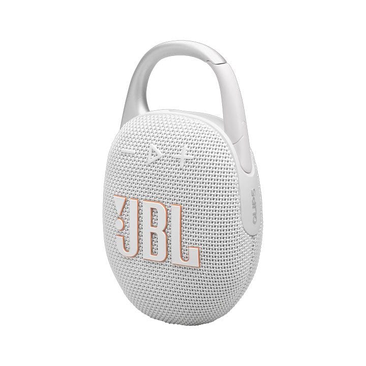 JBL Clip 5 | Ultra-Portable Waterproof Speaker - White