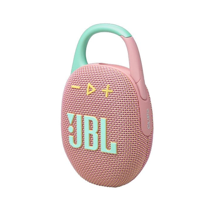 مكبر صوت محمول مقاوم للماء فائق الحمل من جيه بي إل كليب ٥ - وردي | CLIP5