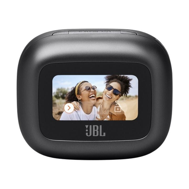 JBL Live Flex 3 True Wireless Noise Cancelling Open-Stick, 50 Hours Playtime, Multi Point Connection, IP55 Waterproof Earbuds - Black - LIVEFLEX3