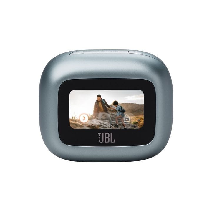 JBL Live Flex 3 True Wireless Noise Cancelling Open-Stick, 50 Hours Playtime, Multi Point Connection, IP55 Waterproof Earbuds - Blue - LIVEFLEX3