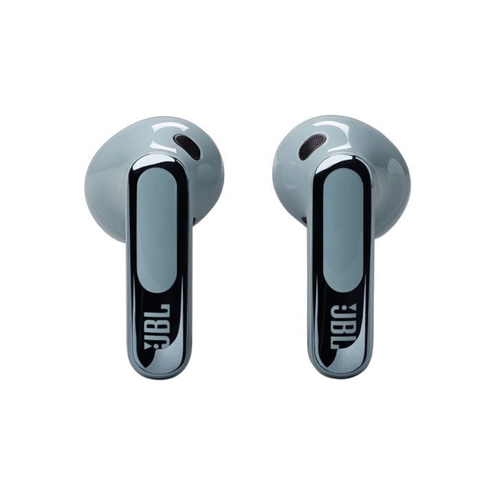 JBL Live Flex 3 True Wireless Noise Cancelling Open-Stick, 50 Hours Playtime, Multi Point Connection, IP55 Waterproof Earbuds - Blue - LIVEFLEX3