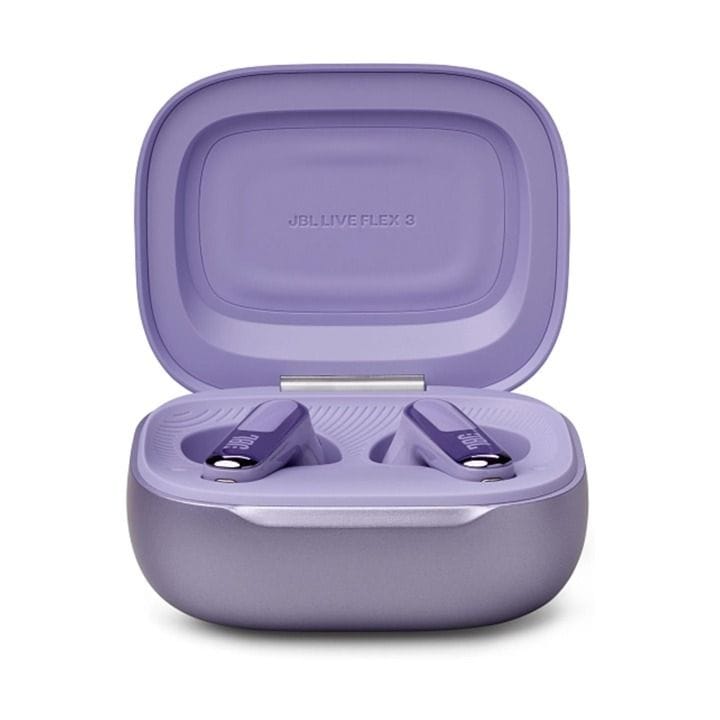 سماعات أذن مفتوحة اللاسلكية مع إلغاء الضوضاء من جيه بي إل لايف فليكس ٣ - بنفسجي | LIVEFLEX3