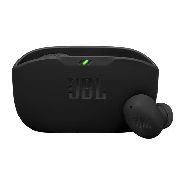 JBL Wave Buds 2 True Wireless Noise Cancelling Earbuds With Deep Bass Sound - Black - WAVEBUDS2