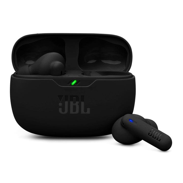 JBL Wave Beam 2 True Wireless Bluetooth 5.3, Active Noise Cancellation Earbuds With Deep Bass Sound - Black - WAVEBEAM2