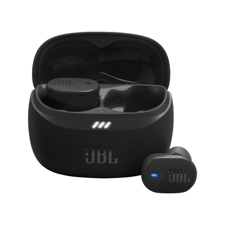 JBL Tune Buds 2 True Wireless Noise Cancelling Earbuds, Up To 48 Hours Total Playback, IP54 Dust And Water Resistant - Black - TUNEBUDS2