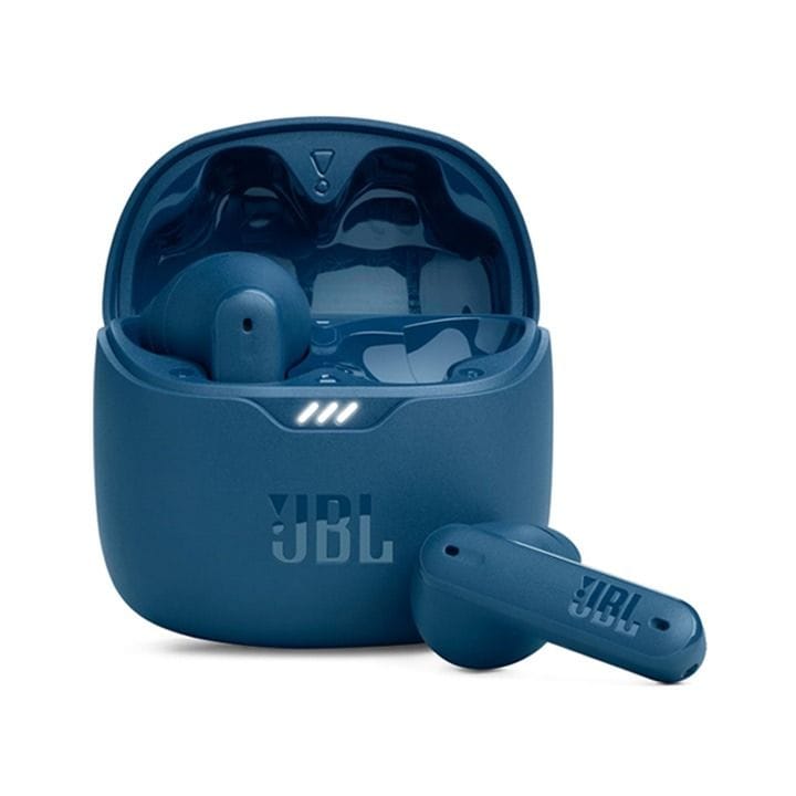 JBL Tune Flex True Wireless Noise Cancelling Earbuds, 12mm Driver, IP54 Dust And Water Resistant - Blue - TUNEFLEX