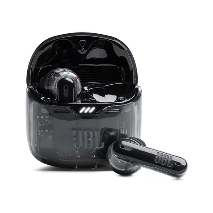 JBL Tune Flex 2 Ghost Edition True Wireless Noise Cancelling Earbuds - Black