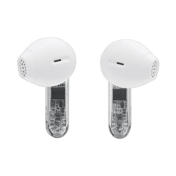 JBL Tune Flex 2 Ghost Edition True Wireless Noise Cancelling Earbuds - White