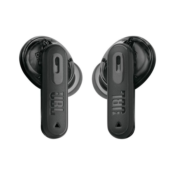 JBL Tune Beam 2 True Wireless Noise Cancelling Earbuds Ghost Edition, Up To 48 Hours Total Playback, IP54 Dust And Water Resistant - Black - TUNEBEAM2