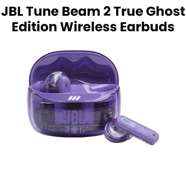 Buy JBL Tune Beam 2 True Wireless Noise Cancelling Earbuds Ghost
