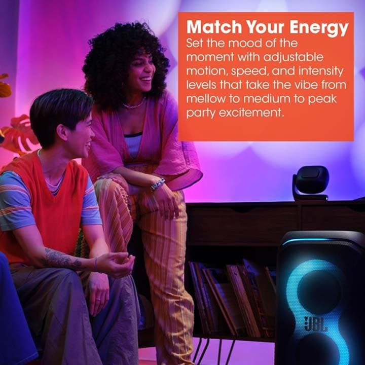 جي بي إل لايت بيم سماعة حفلات بلوتوث مع إضاءة عرض | PARTYLIGHTBEAM