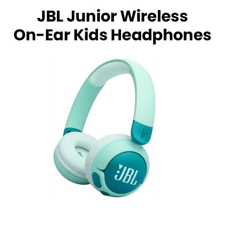 JBL Junior 320BT Wireless on-Ear Kids Headphones Safe Sound, Fit for Kids, Parental Control with Customizable Volume - Green - JR320BT