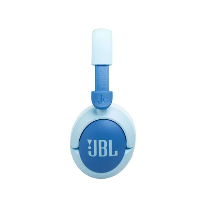 JBL 470NC Wireless Over-Ear Noise Cancelling Kids Headphones Safe Sound, Parental Control With Customizable Volume - Blue - JR470NC