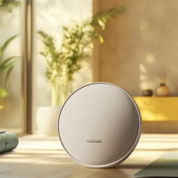 Harman Kardon Onyx Studio 9 Portable Stereo Bluetooth Home Speaker, Premium Sound, Bluetooth Connectivity, Portable Design, Long Battery Life - Grey - HKOS9GRY