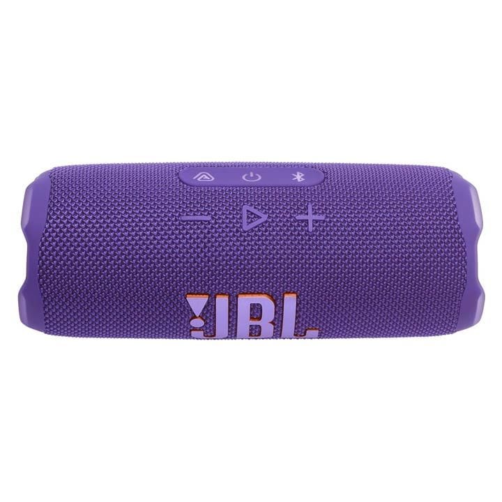 مكبر صوت بلوتوث محمول مقاوم للماء والصدمات من جيه بي إل فليب ٧ - بنفسجي | JBLFLIP7PUR