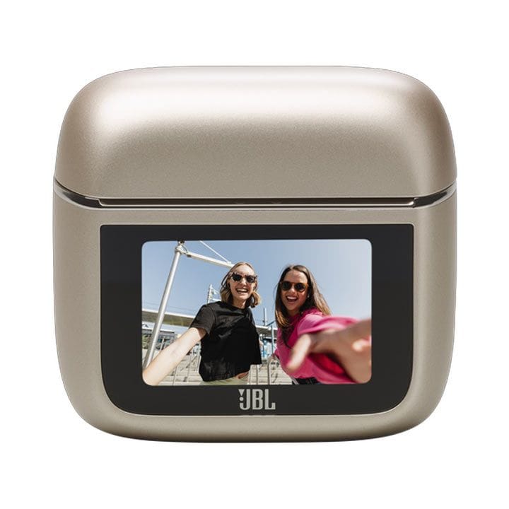 JBL TourPro3 Latte True Wireless Noise Cancelling Earbuds With Smart Charging Case - Beige - JBLTOURPRO3LAT