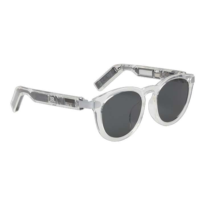 نظارات صوتية جي بي إل ساوند جير فريمز مستديرة - رمادي وأسود | JBLSOUNDGEARFRAMES-R ONX
