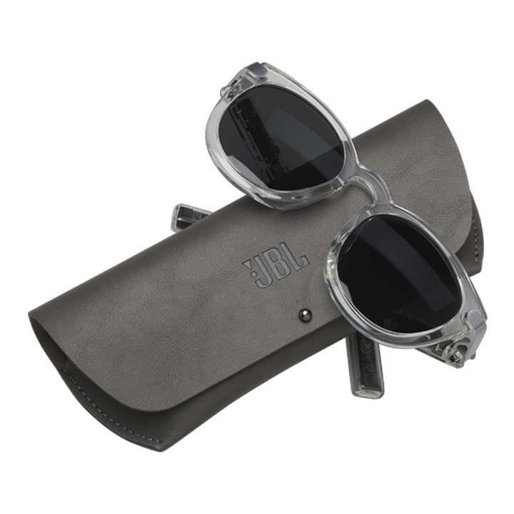 نظارات صوتية جي بي إل ساوند جير فريمز مستديرة - رمادي وأسود | JBLSOUNDGEARFRAMES-R ONX