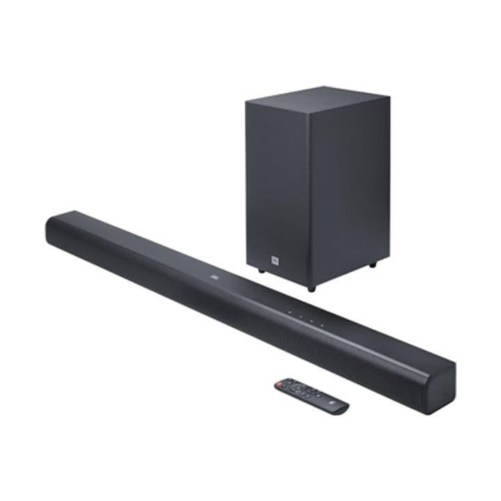 JBL SB580 Cinema 3.1 Channel Soundbar Wireless Subwoofer, Virtual Dolby Atmos, 440W Power Output - Black - JBLSB580BLKUK