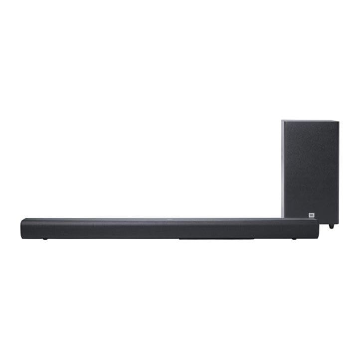 JBL SB580 Cinema 3.1 Channel Soundbar Wireless Subwoofer, Virtual Dolby Atmos, 440W Power Output - Black - JBLSB580BLKUK