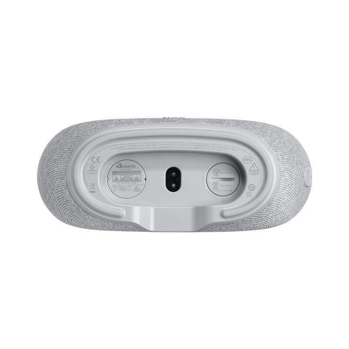 JBL Horizon3 Bluetooth Clock Radio Speaker, Powerful JBL Pro Sound, Ambient Light, Customizable Sleep Mode With DAB/DAB+/FM - Grey - HORIZON3