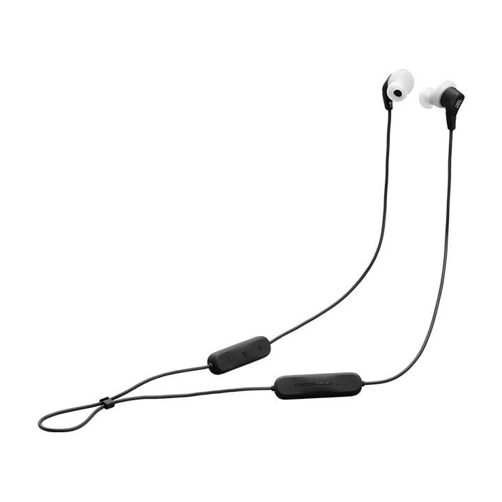 JBL Endurance Run 3 Wireless In-Ear Sports Headphones, Deep Bass, Secure Fit, Sweatproof Design And Built-in Mic - Black - ENDURANCERUN3BT