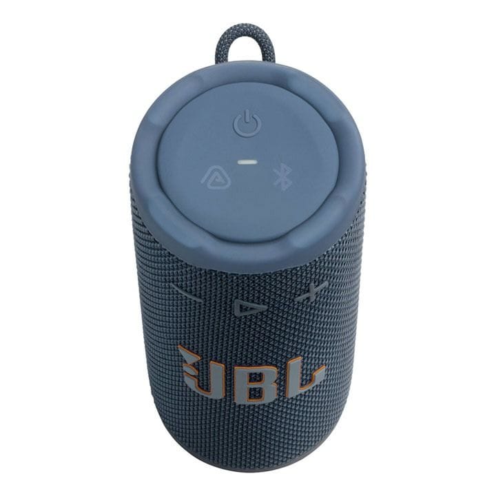 JBL Grip Bluetooth Speaker, Waterproof, Dustproof, Drop Proof, Multi Speaker Connection With Auracast 16W - Blue - GRIP