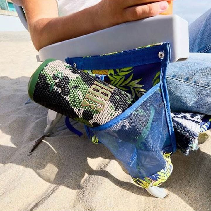 JBL Grip Bluetooth Speaker, Waterproof, Dustproof, Drop Proof, Multi Speaker Connection With Auracast 16W - Squad - GRIP