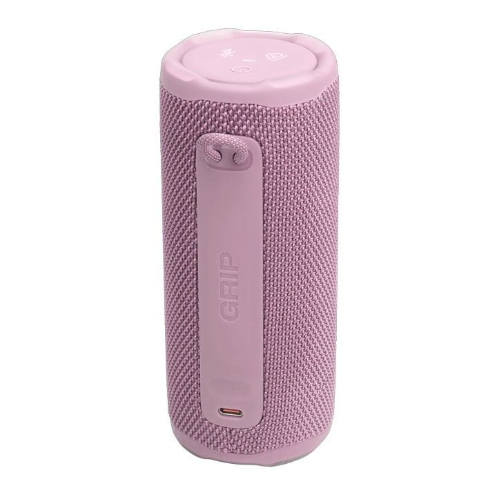 JBL Grip Bluetooth Speaker, Waterproof, Dustproof, Drop Proof, Multi Speaker Connection With Auracast 16W - Pink - GRIP