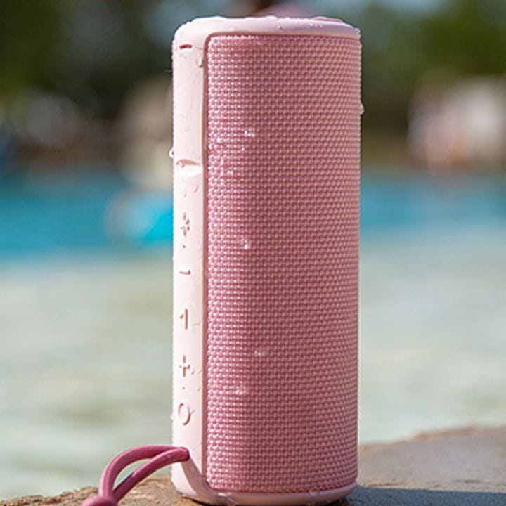 JBL Grip Bluetooth Speaker, Waterproof, Dustproof, Drop Proof, Multi Speaker Connection With Auracast 16W - Pink - GRIP