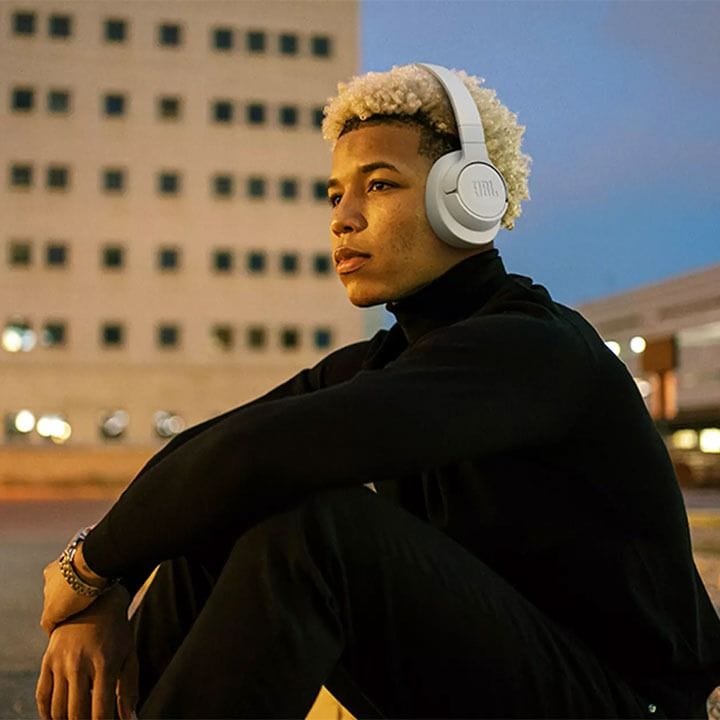 JBL Tune 730BT Wireless Over-Ear Headphones With JBL Pure Bass Sound, Up to 76 Hours of Music Playback, Bluetooth 6.0, Lightweight - Beige - TUNE730BT