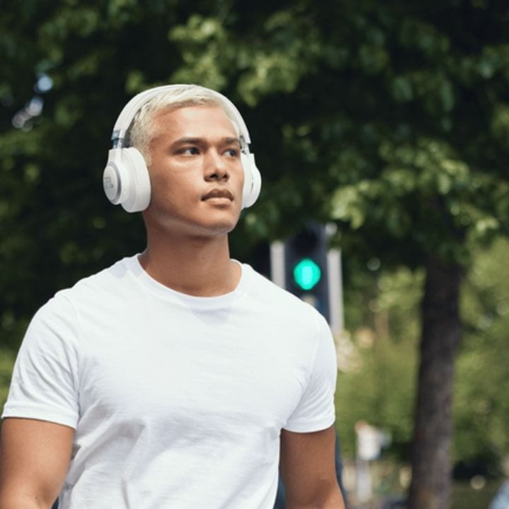 JBL Tune 730BT Wireless Over-Ear Headphones With JBL Pure Bass Sound, Up to 76 Hours of Music Playback, Bluetooth 6.0, Lightweight - Beige - TUNE730BT