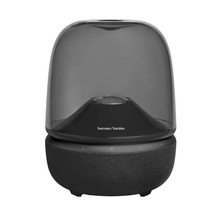 Harman Kardon Aura Studio 5 Wireless Bluetooth Speaker, Design Enthusiasts, Mood Creators, Eco-Conscious Buyers, Tech-Savvy Users - Black - AURASTUDIO5