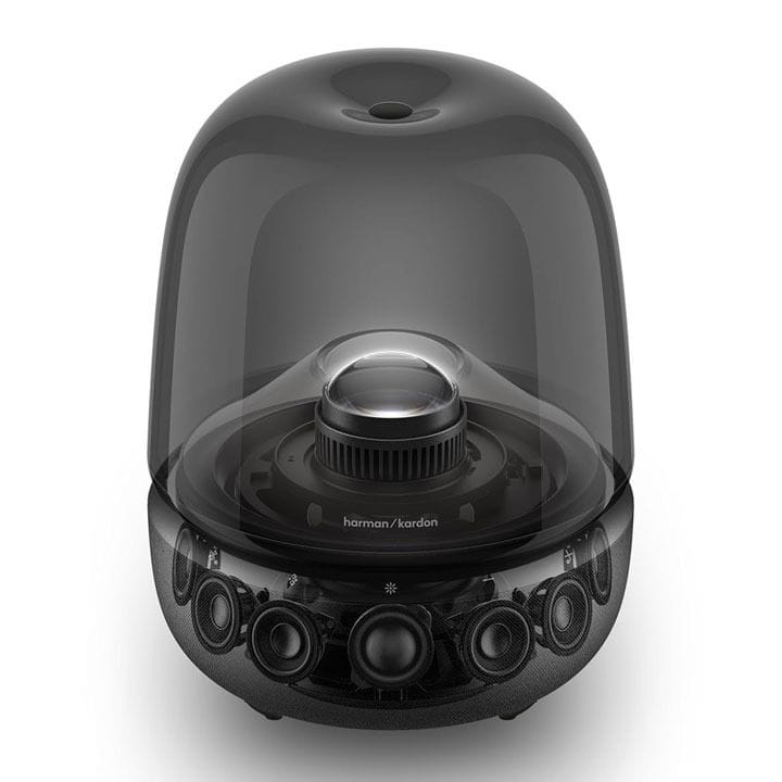 Harman Kardon Aura Studio 5 Wireless Bluetooth Speaker, Design Enthusiasts, Mood Creators, Eco-Conscious Buyers, Tech-Savvy Users - Black - AURASTUDIO5