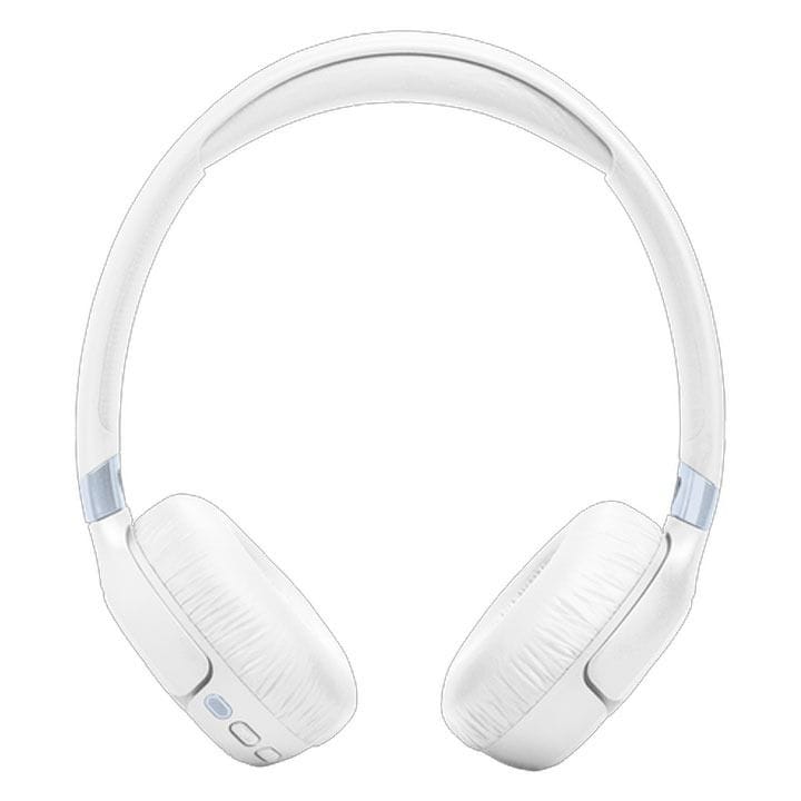 JBL Tune 680NC Wireless On-Ear Bluetooth Headphones, Active Noise Cancelling, Pure Bass Sound And Long Battery Life, Lightweight - White - TUNE680NC
