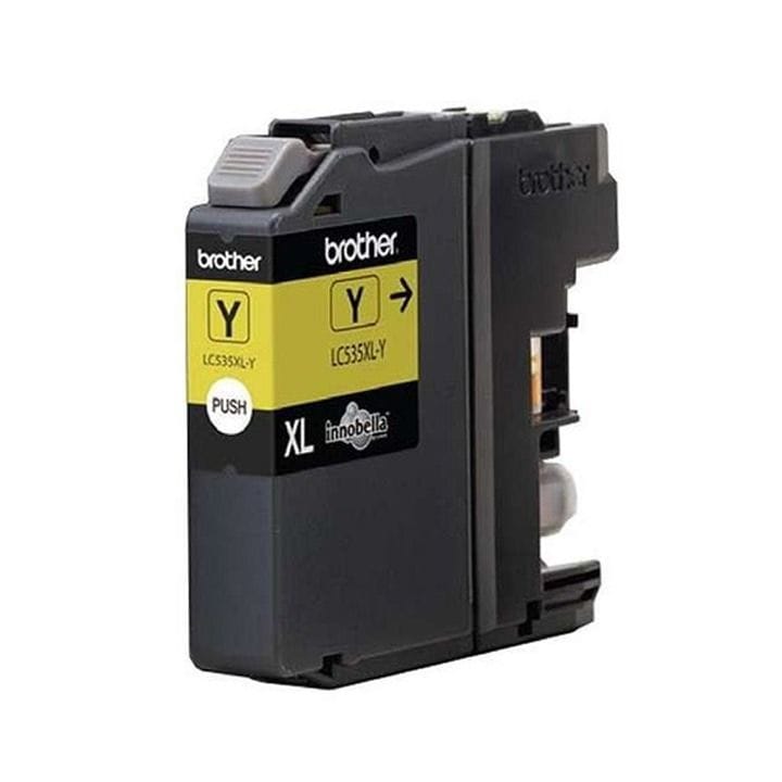 Genuine Brother Ink Cartridge For High-Quality Printing, Sharp Results And Reliable Performance - Yellow - LC535XLY