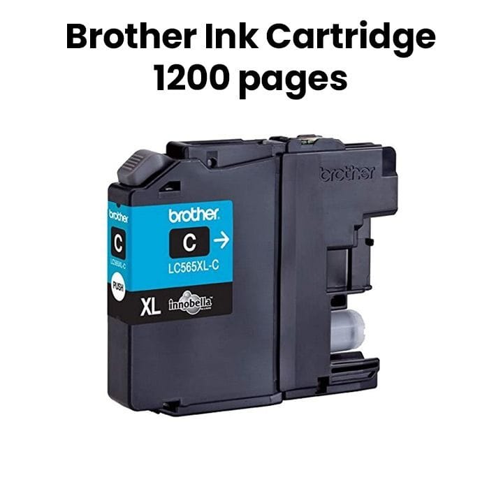 Genuine Brother LC565XLC Ink Cartridge - Cyan
