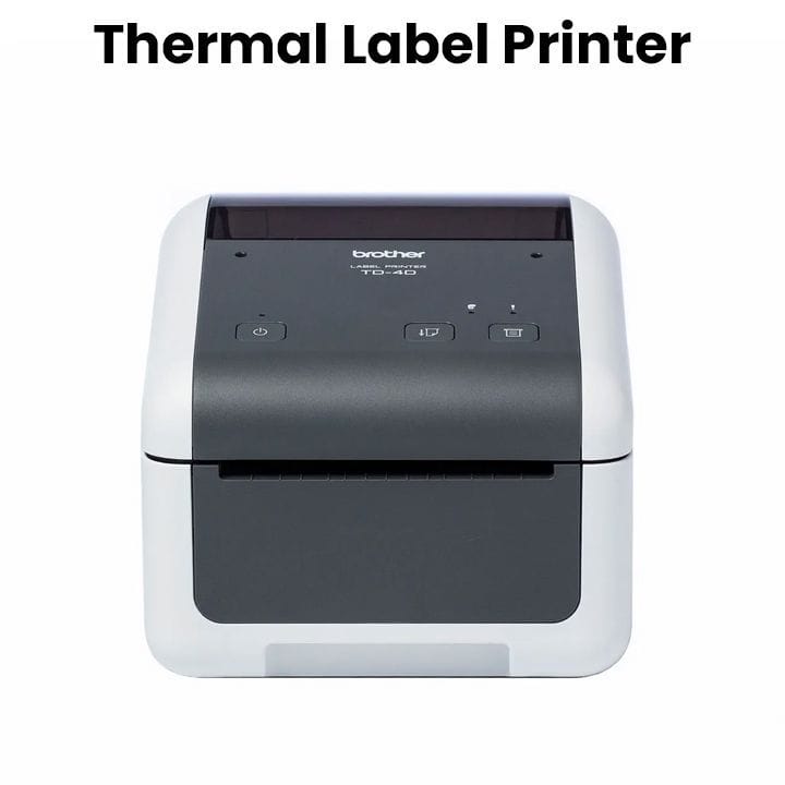 طابعة ملصقات مكتبية عالية السرعة من براذر TD-4410D