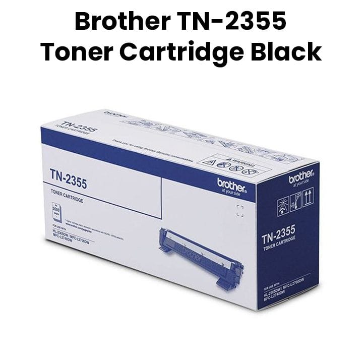 Genuine Brother Toner Cartridge - Black | TN-2355