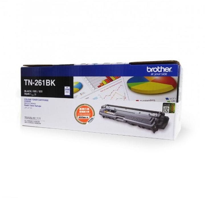Brother Genuine Toner Cartridge, Produces Sharp, Crisp And Professional Black Text And Images - Black - TN-261BK