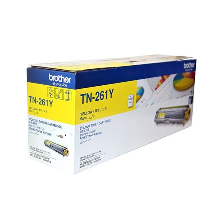 Genuine Brother Toner Cartridge - Yellow | TN-261Y