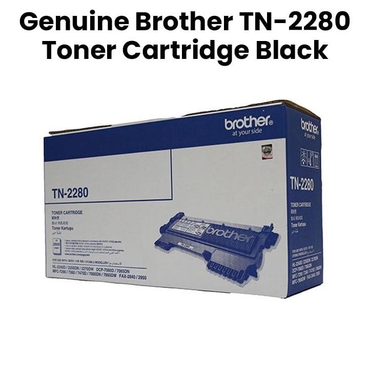 Genuine Brother TN-2280 Toner Cartridge - Black
