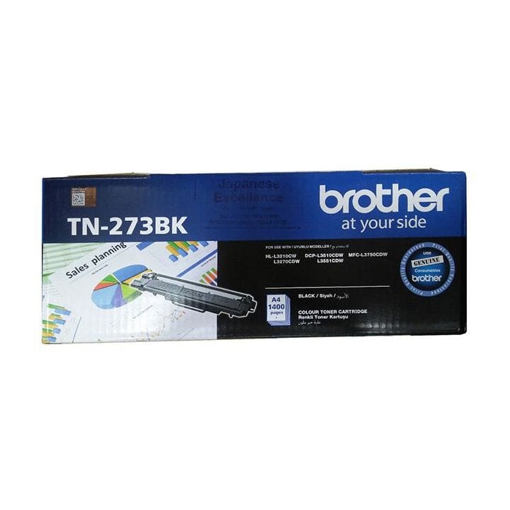 Genuine Brother Toner Cartridge - Black | TN-273BK