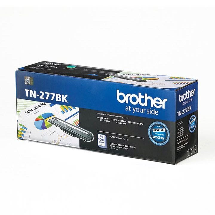 خرطوشة حبر أصلية من براذر – أسود | TN-277BK