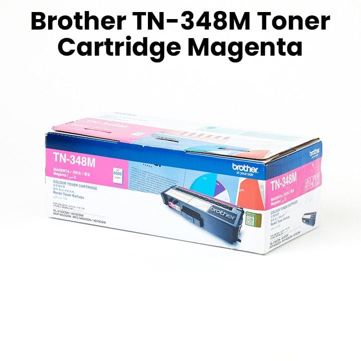 Genuine Brother TN-348M Toner Cartridge - Magenta