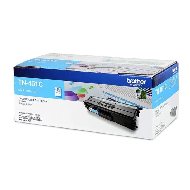 Genuine Brother TN-461C Toner Cartridge - Cyan