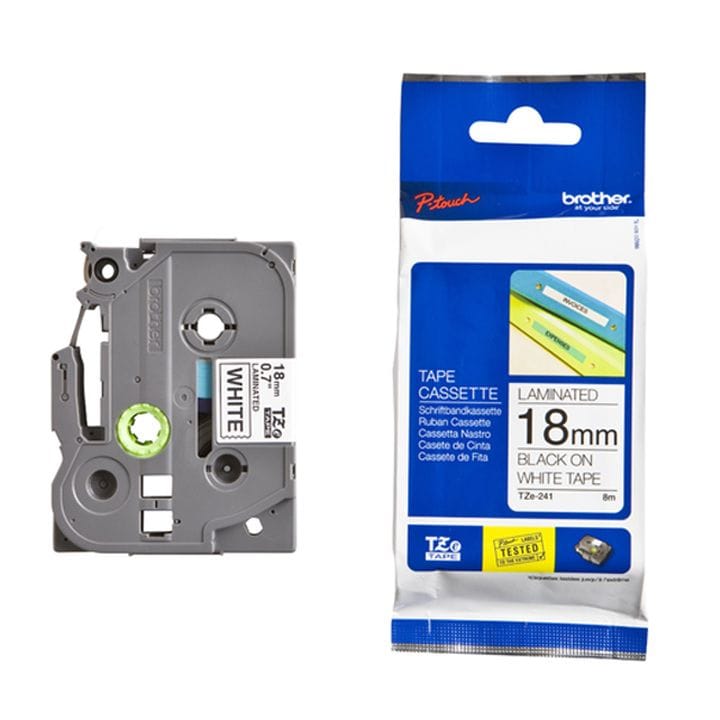 Genuine Brother TZe-241 18mm Label Tape