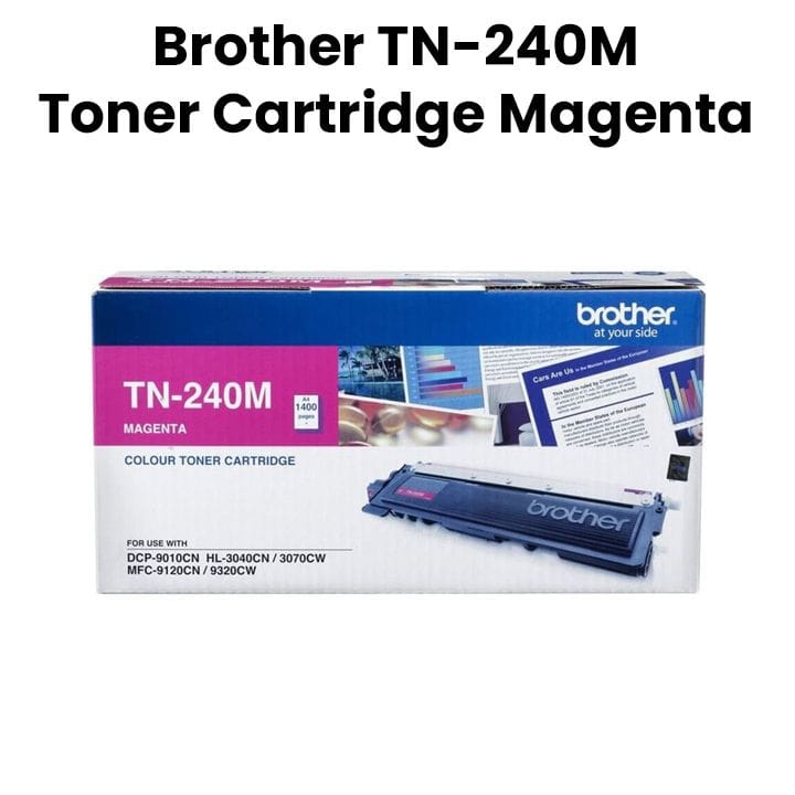 Genuine Brother Toner Cartridge - Magenta | TN-240M